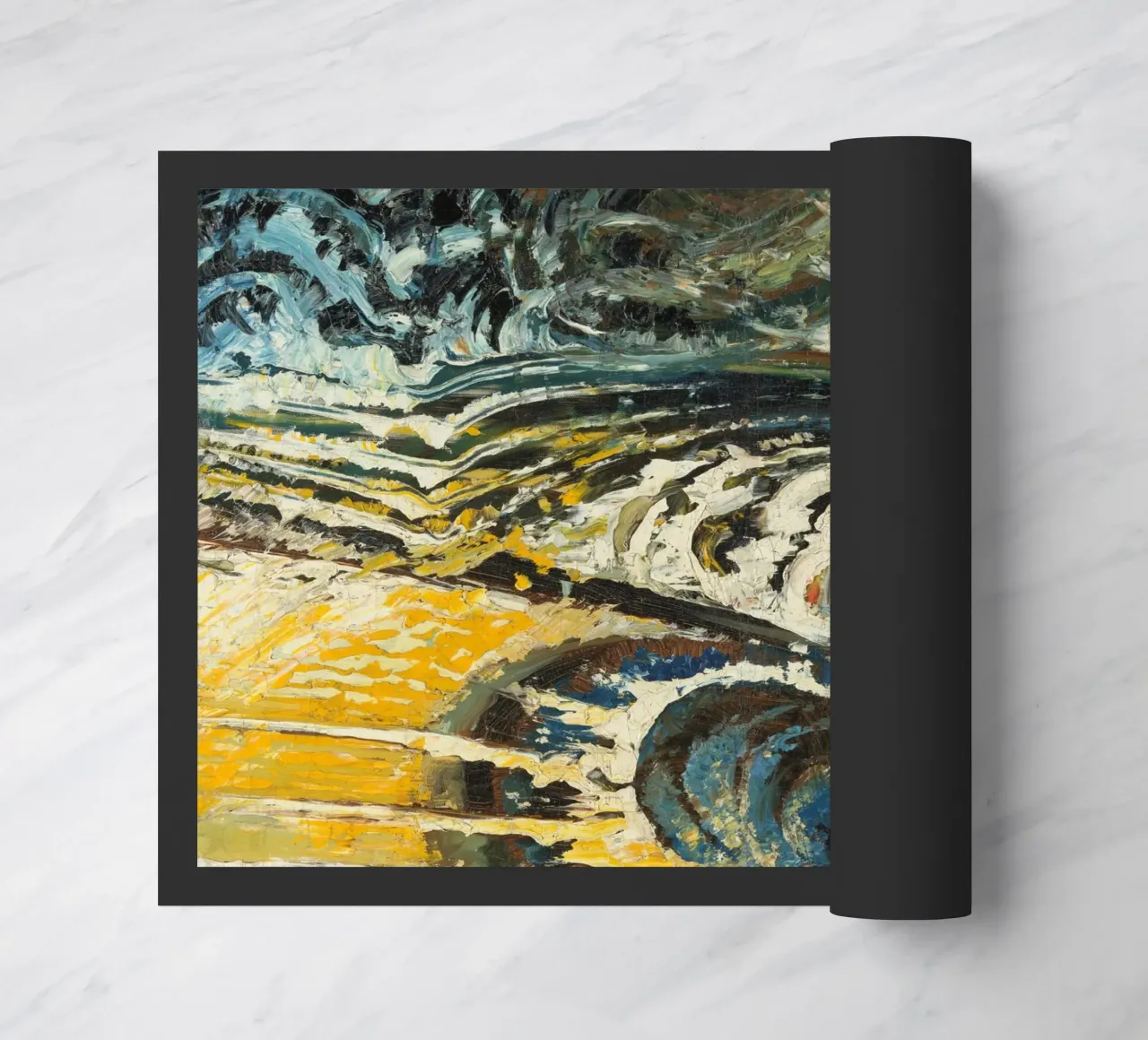 Abstract-futurist Composition zerbino da vintageshop