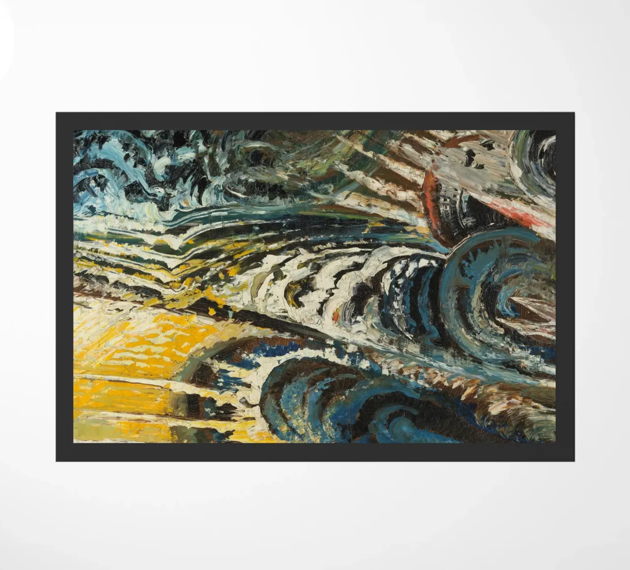 Abstract-futurist Composition zerbino da vintageshop