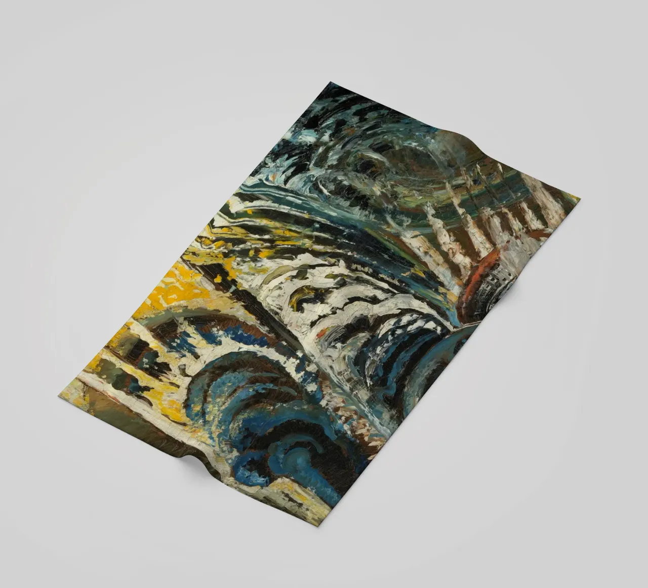 Abstract-futurist Composition telo mare da vintageshop