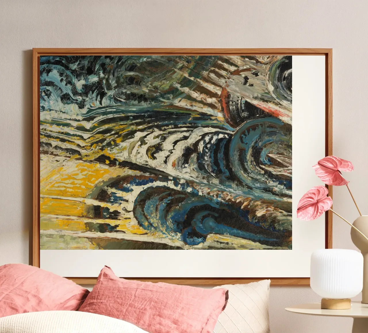 Abstract-futurist Composition alluminio dibond da vintageshop