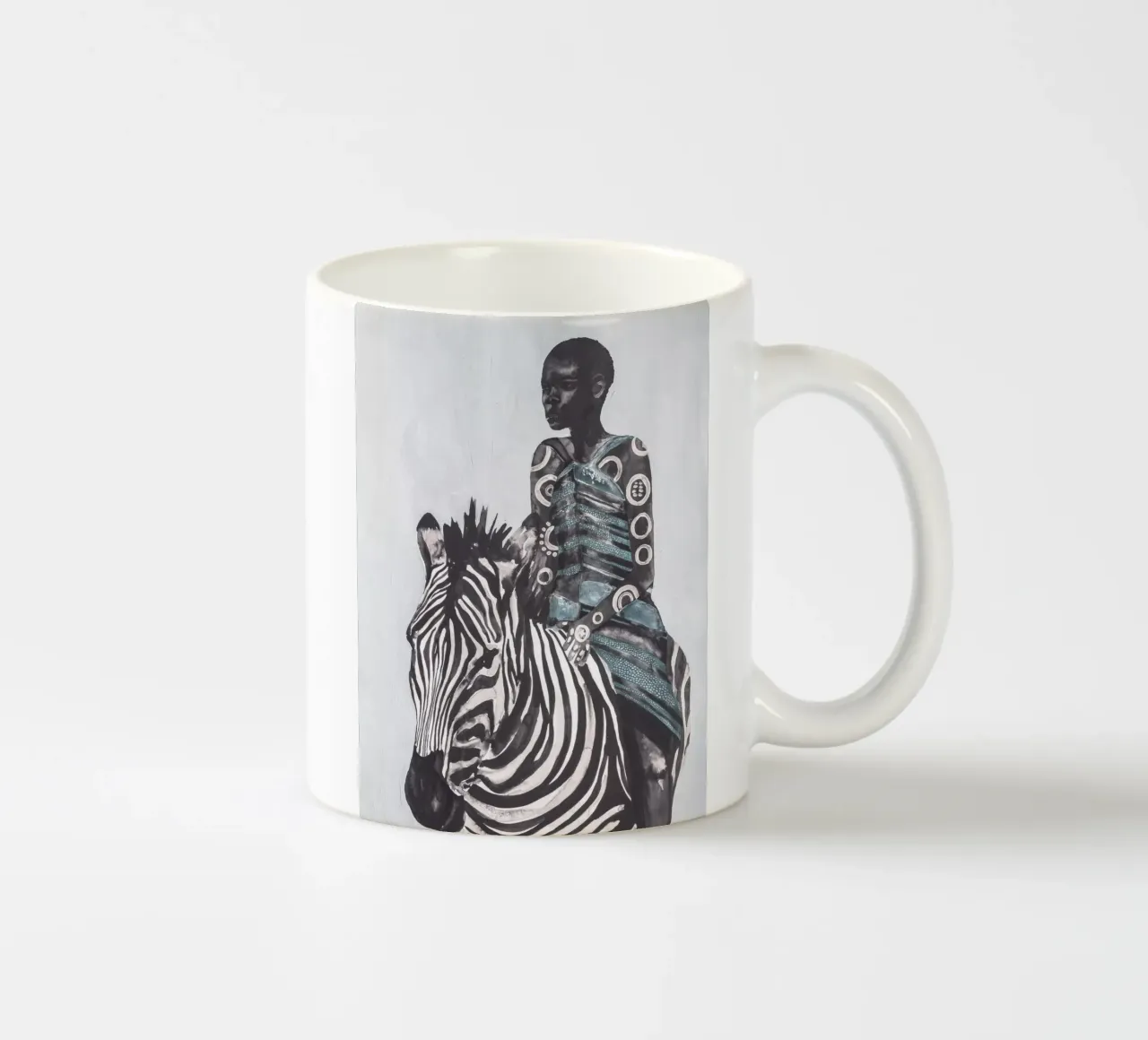 DOVE SI TROVA IL FIUME tazza in ceramica da Adele.Grace