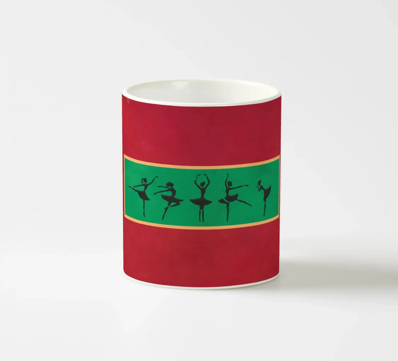 ballerina tazza in ceramica da martina