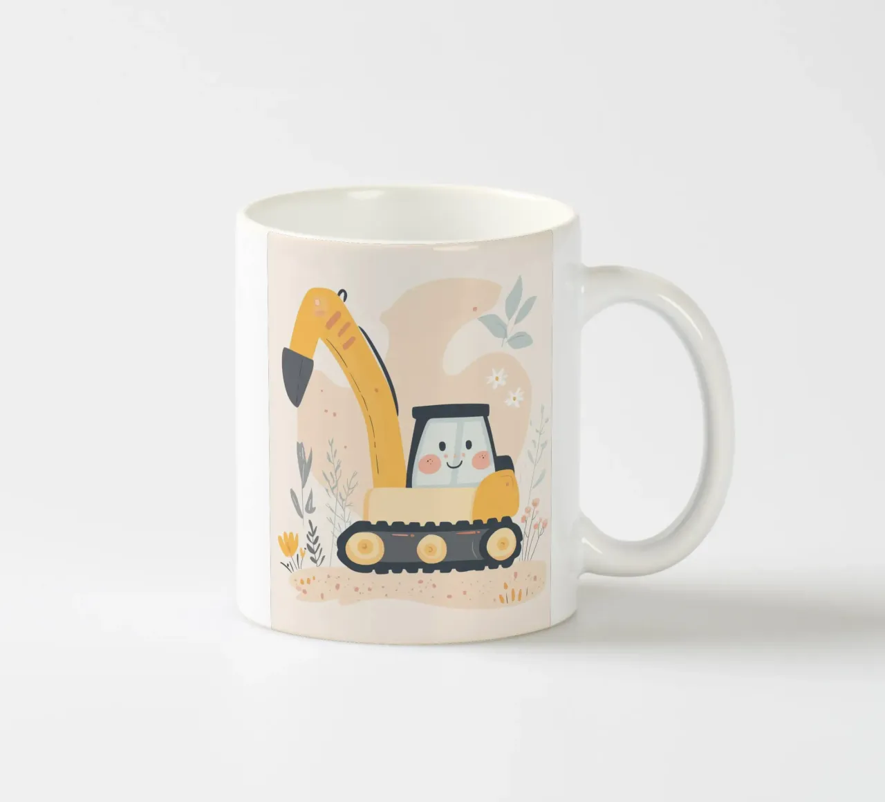 Escavatore estroso tazza in ceramica da Happy Littles