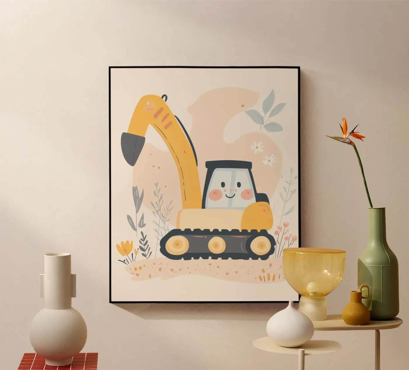 Escavatore estroso plexiglass da Happy Littles