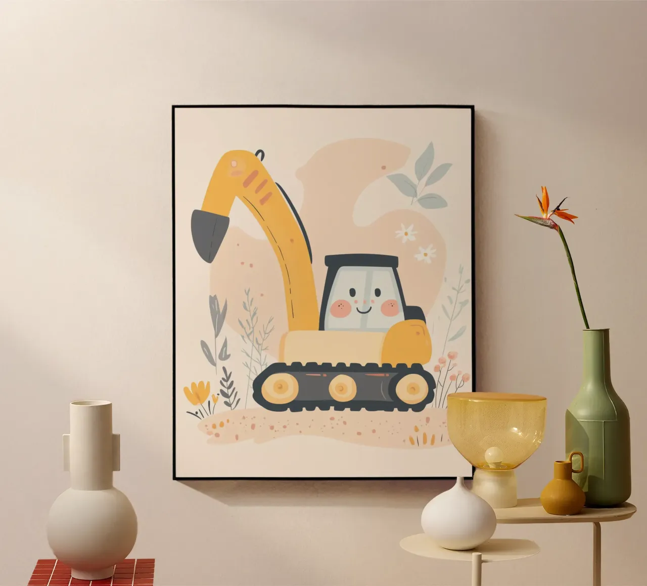 Escavatore estroso plexiglass da Happy Littles