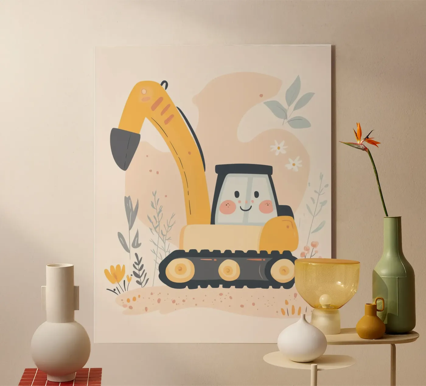 Escavatore estroso plexiglass da Happy Littles