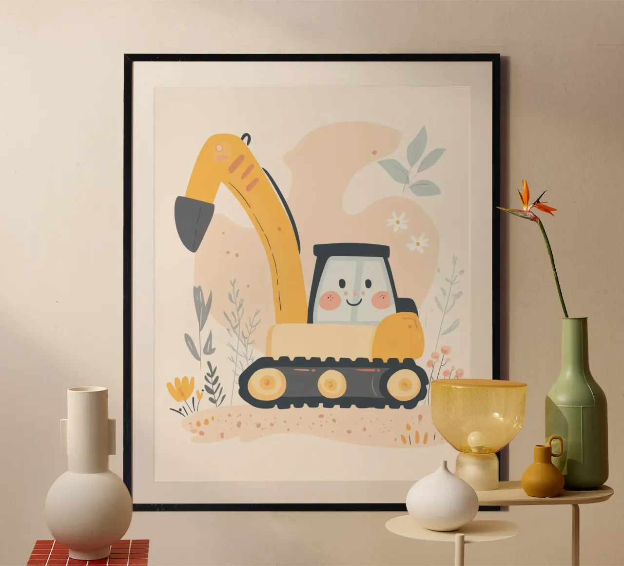 Escavatore estroso poster da Happy Littles