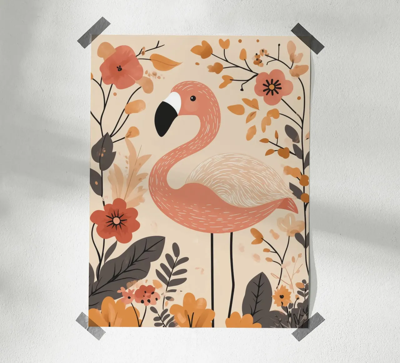 Fenicottero stravagante poster da Happy Littles