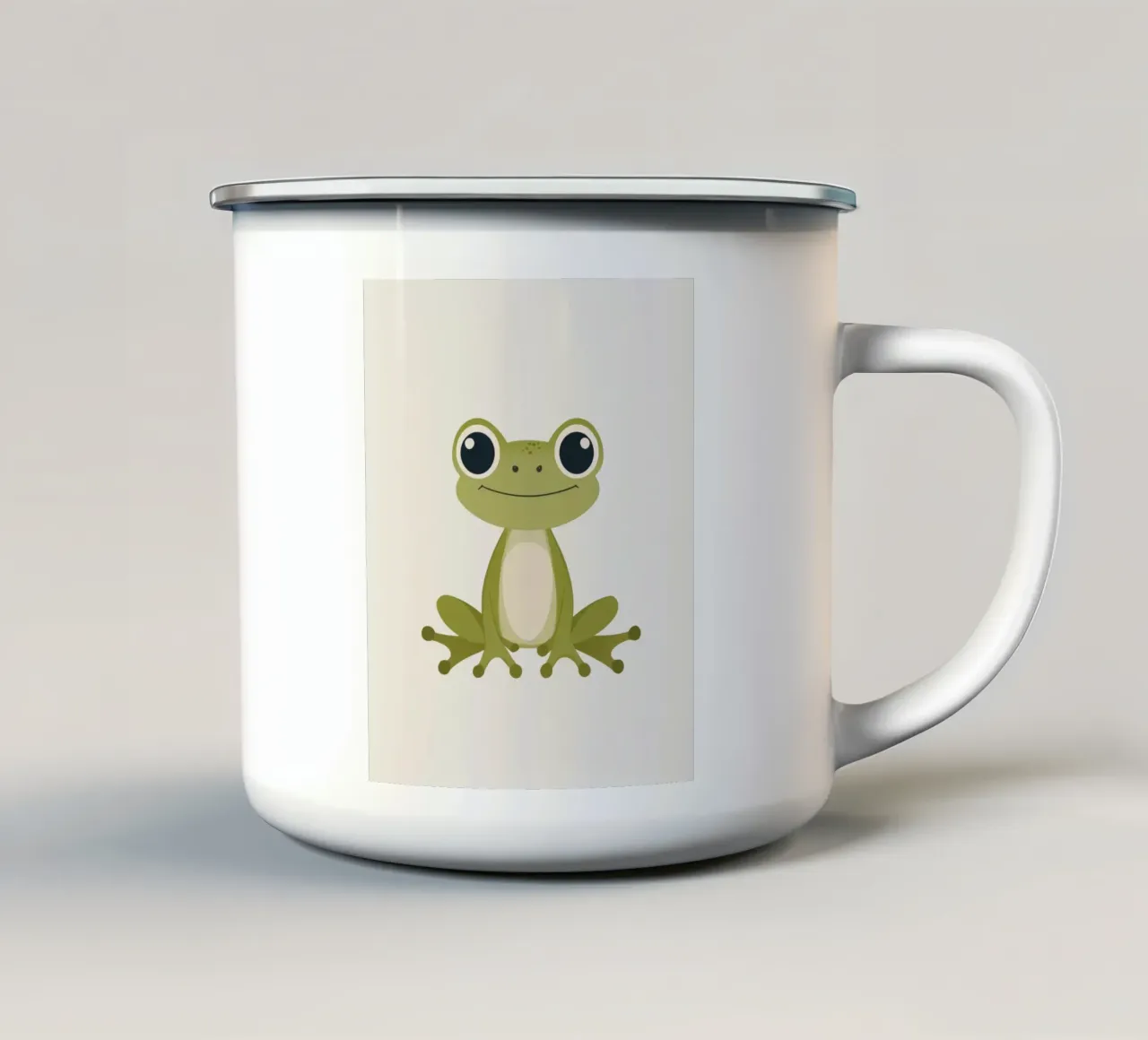 Rana stravagante tazza in smalto da Happy Littles