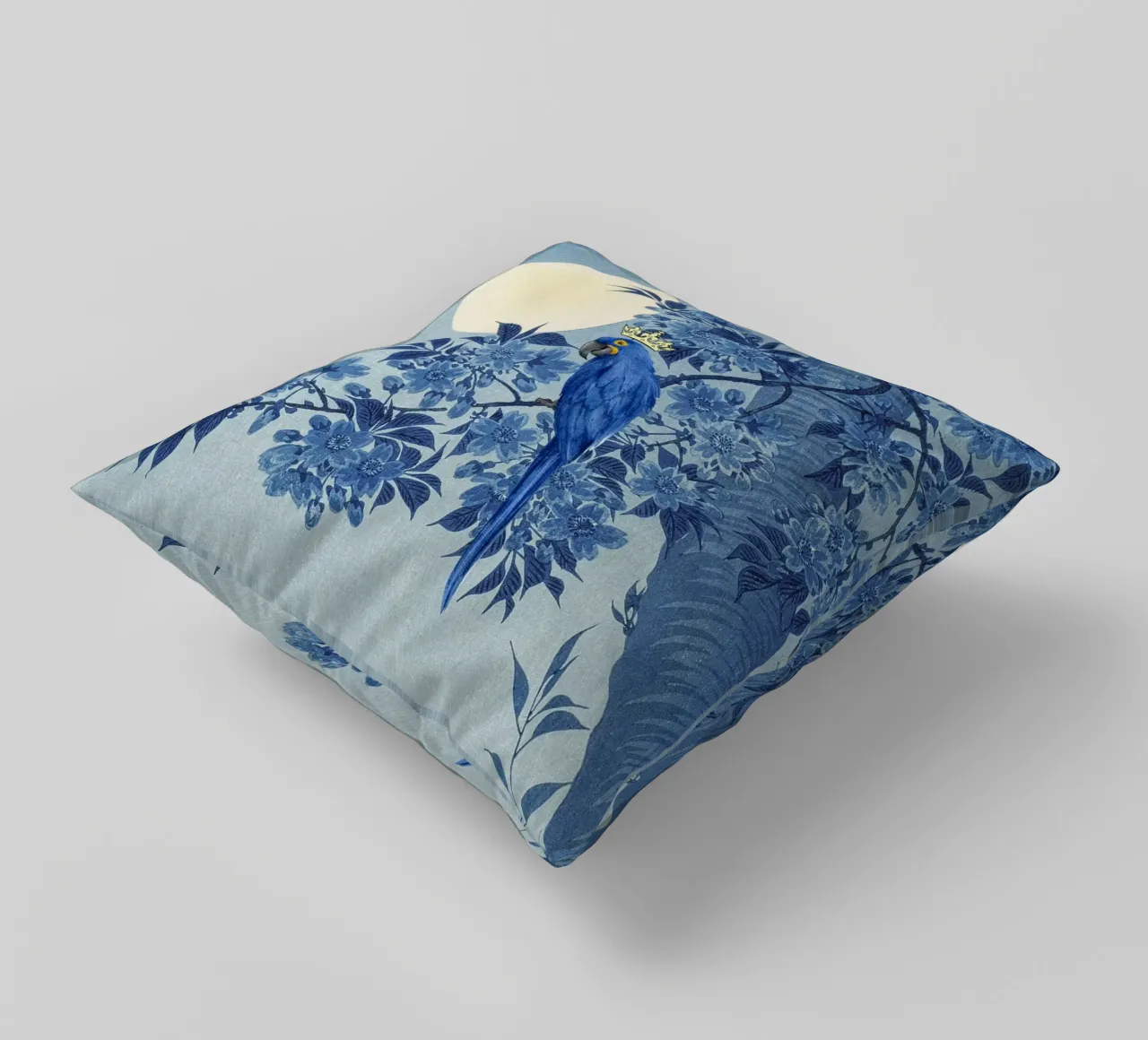 Celestial Parrot cuscino da ramosashop