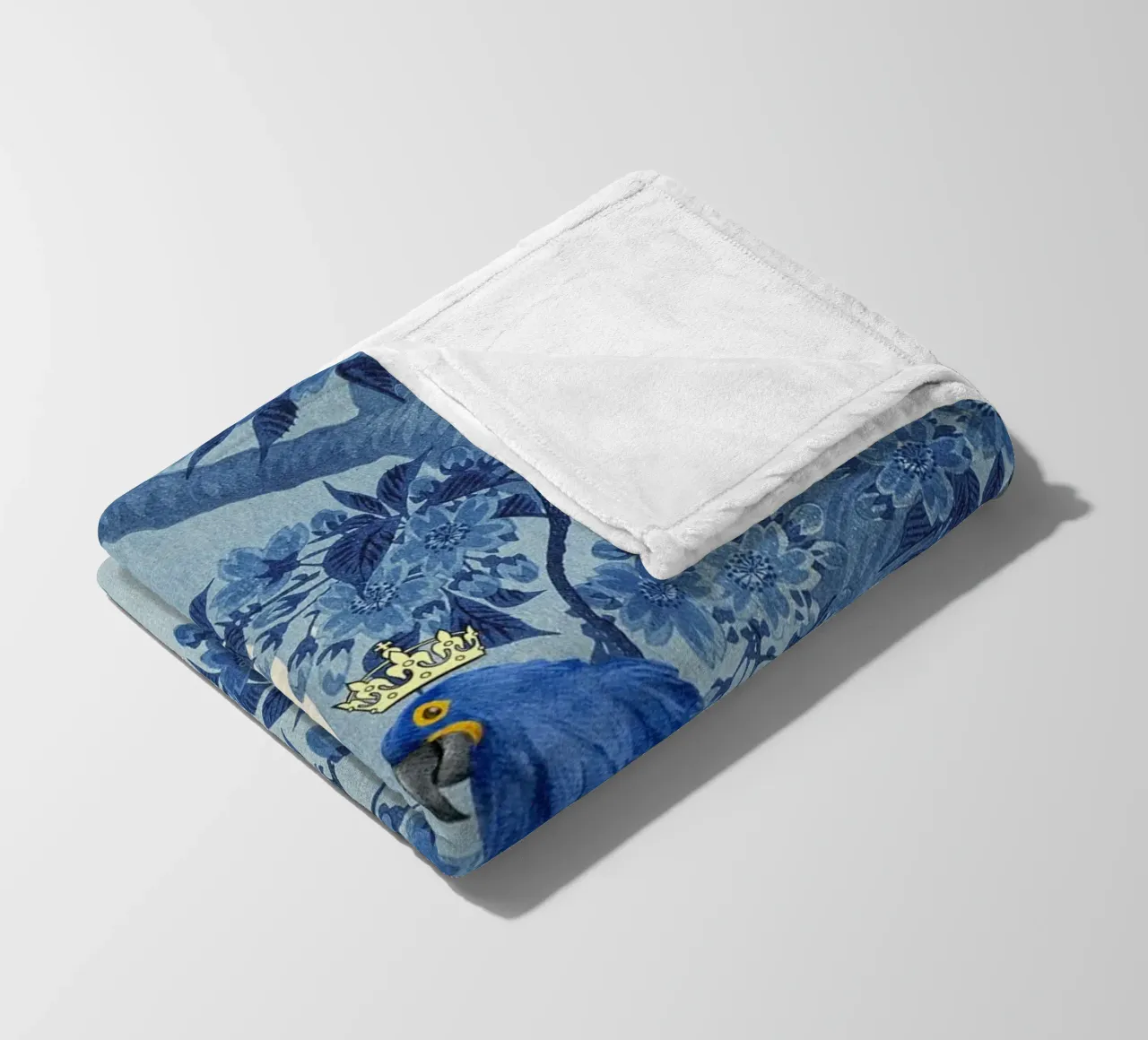 Celestial Parrot coperta in pile da ramosashop
