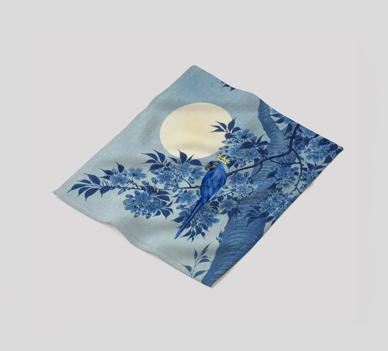 Celestial Parrot coperta in pile da ramosashop