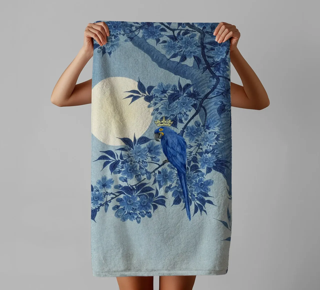 Celestial Parrot asciugamano da bagno da ramosashop
