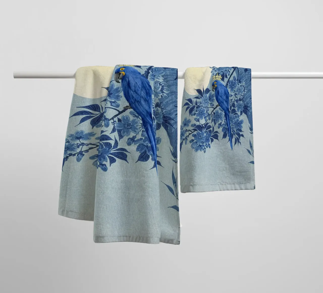 Celestial Parrot asciugamano da bagno da ramosashop
