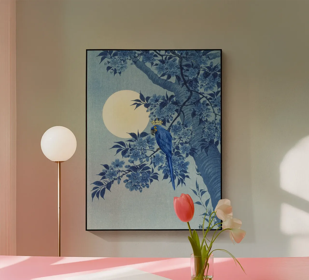 Celestial Parrot plexiglass da ramosashop