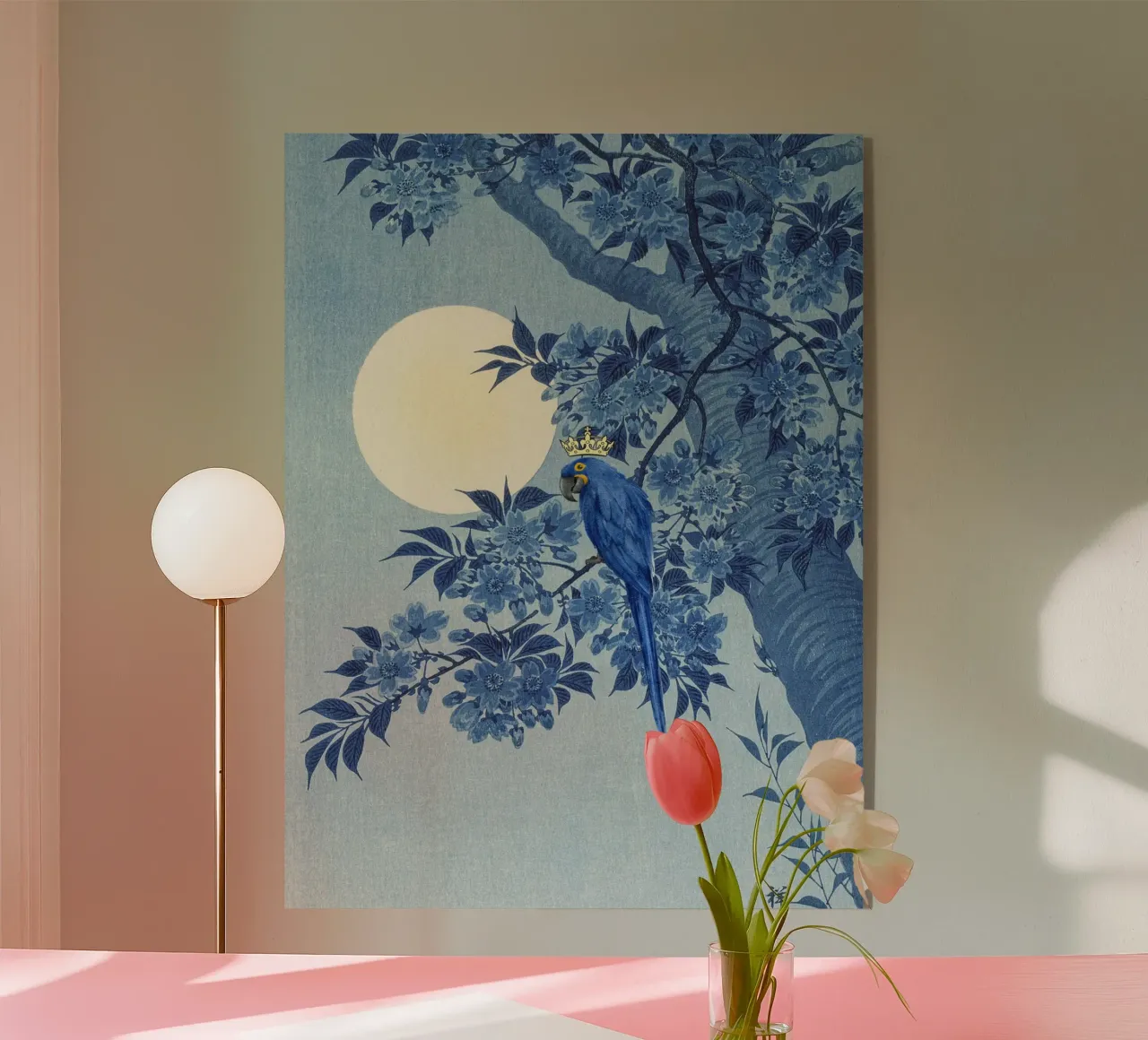 Celestial Parrot plexiglass da ramosashop