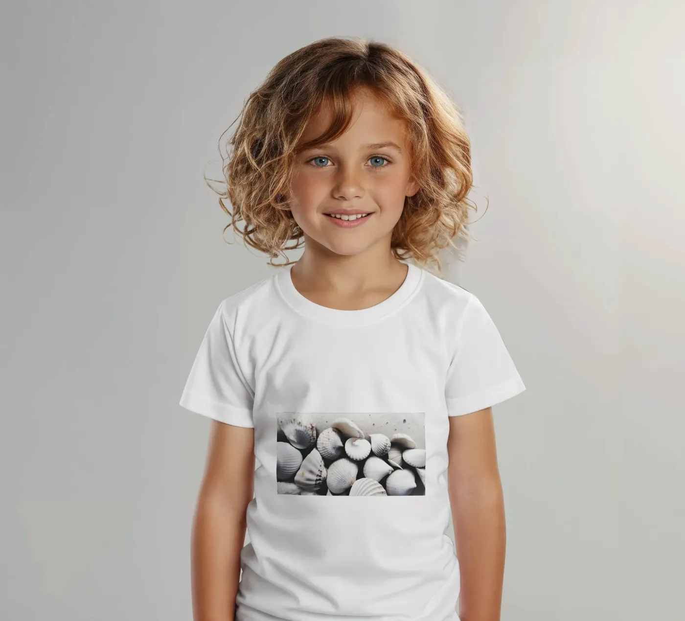 Shells On The Beach t-shirt bambini da treechild