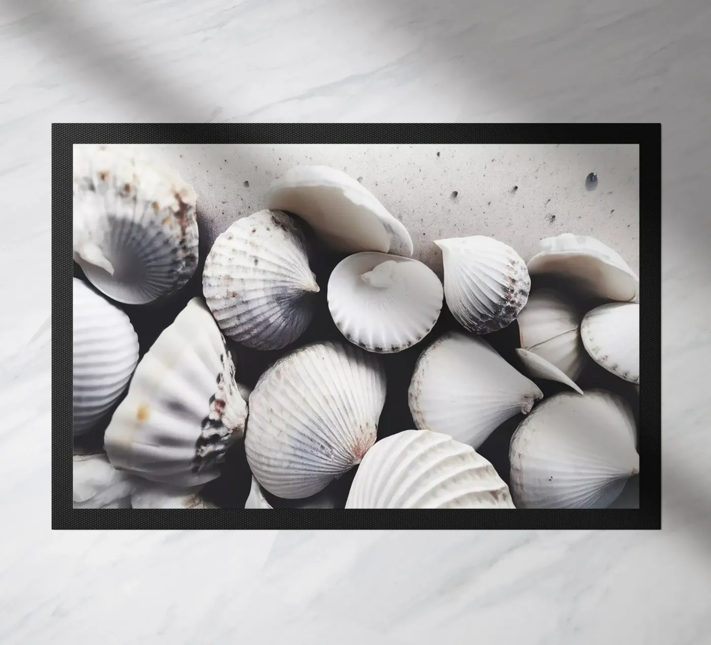 Shells On The Beach deurmat van treechild