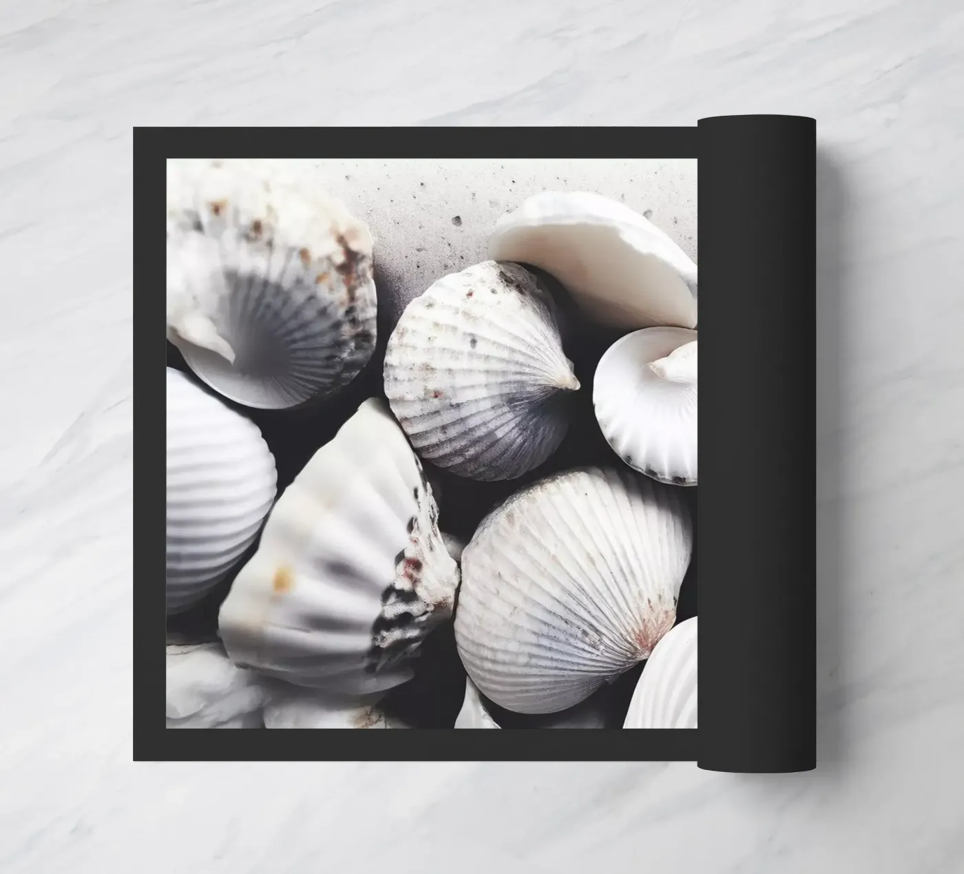 Shells On The Beach deurmat van treechild