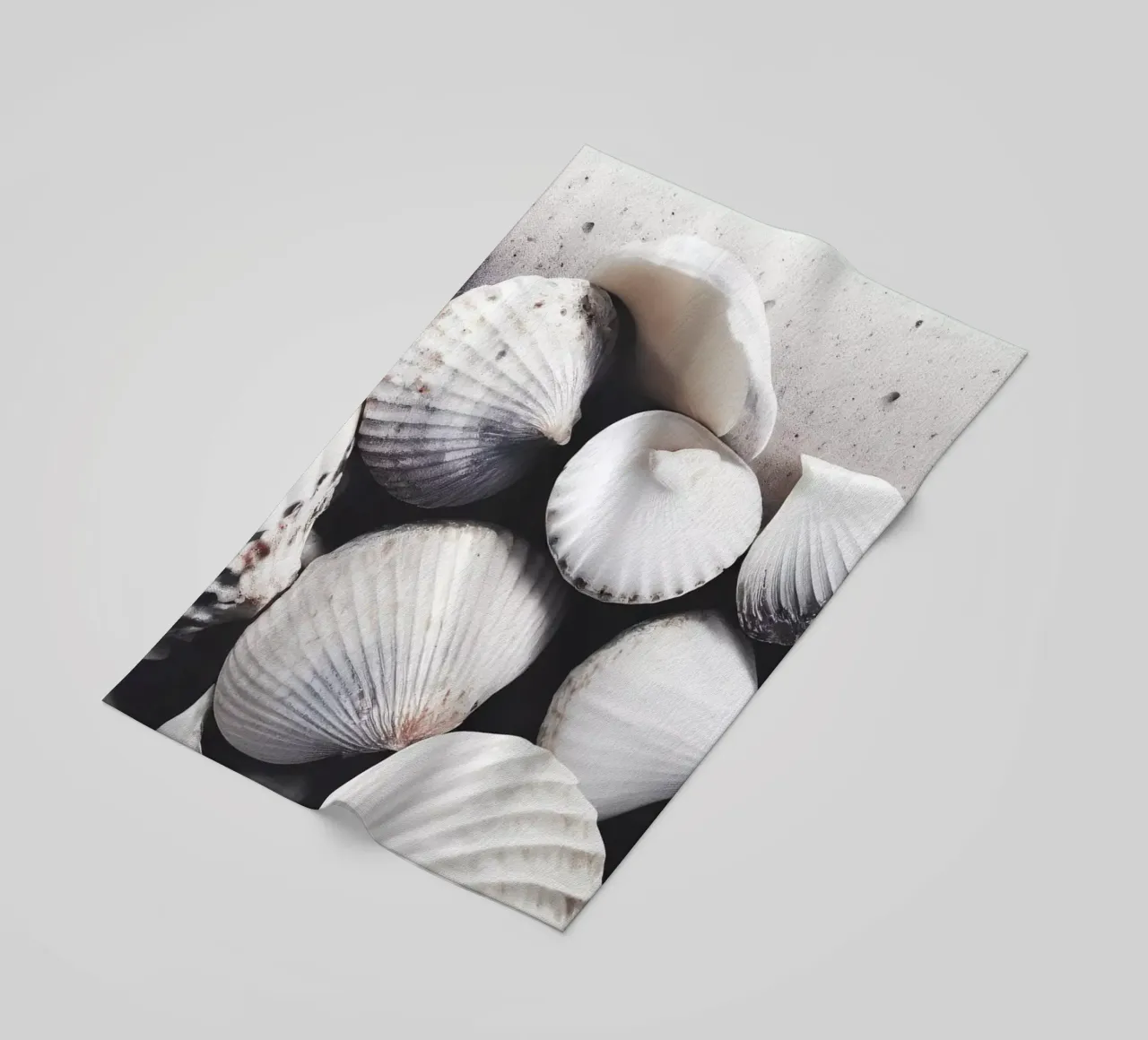 Shells On The Beach telo mare da treechild