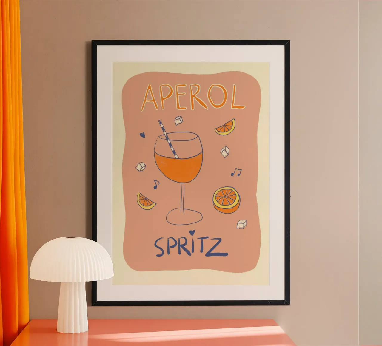 Aperol Spritz carta hahnemühle da Studio Dolci
