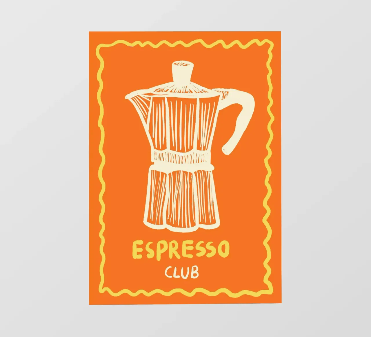 Espresso Orange telo in pvc da Studio Dolci