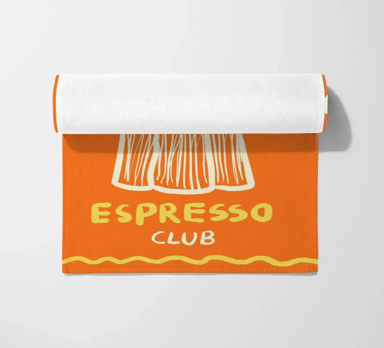 Espresso Orange telo mare da Studio Dolci