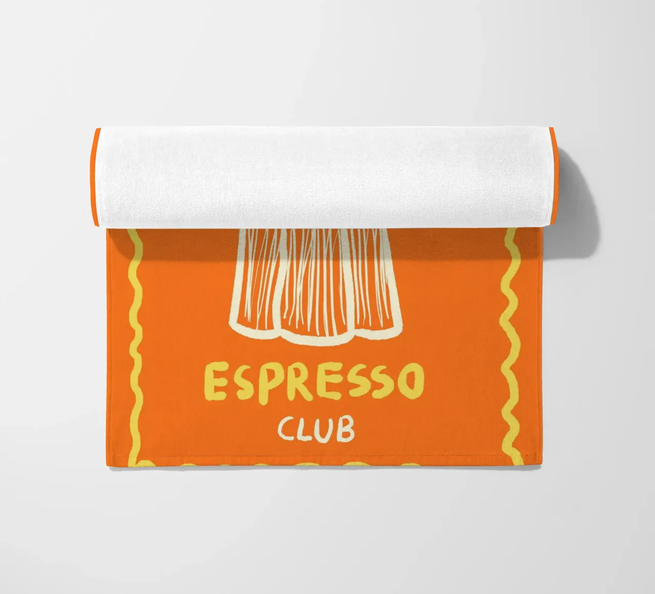 Espresso Orange telo mare da Studio Dolci