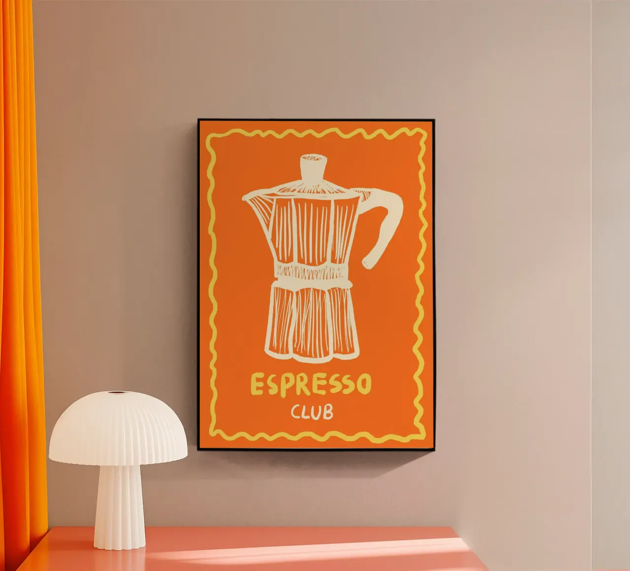 Espresso Orange plexiglass da Studio Dolci