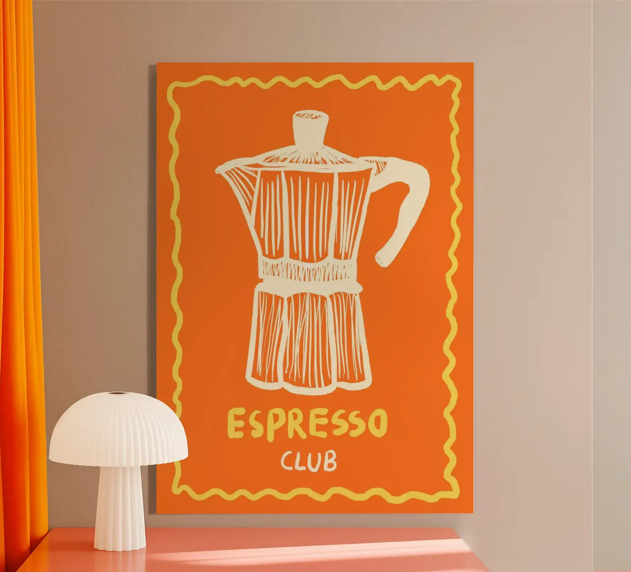 Espresso Orange plexiglass da Studio Dolci