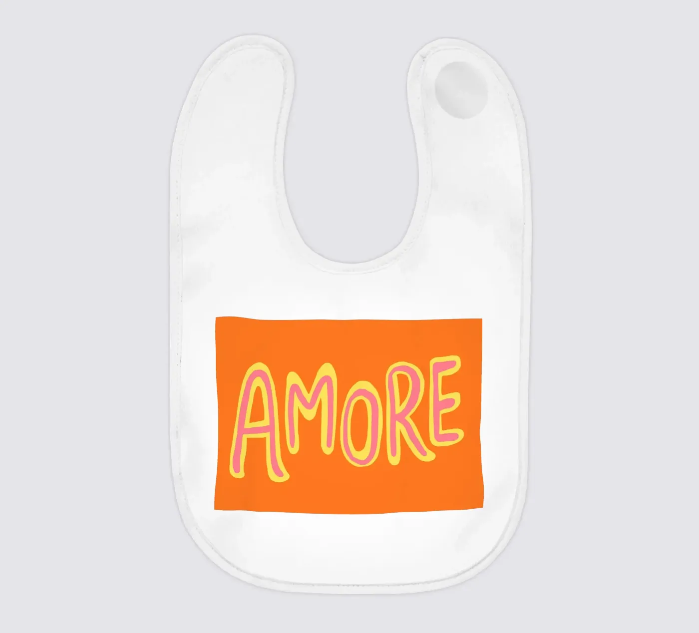 Amore Orange bavaglino da Studio Dolci