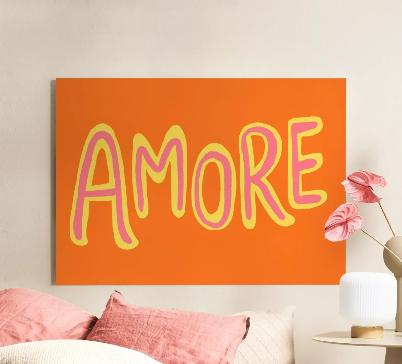 Amore Orange plexiglass da Studio Dolci