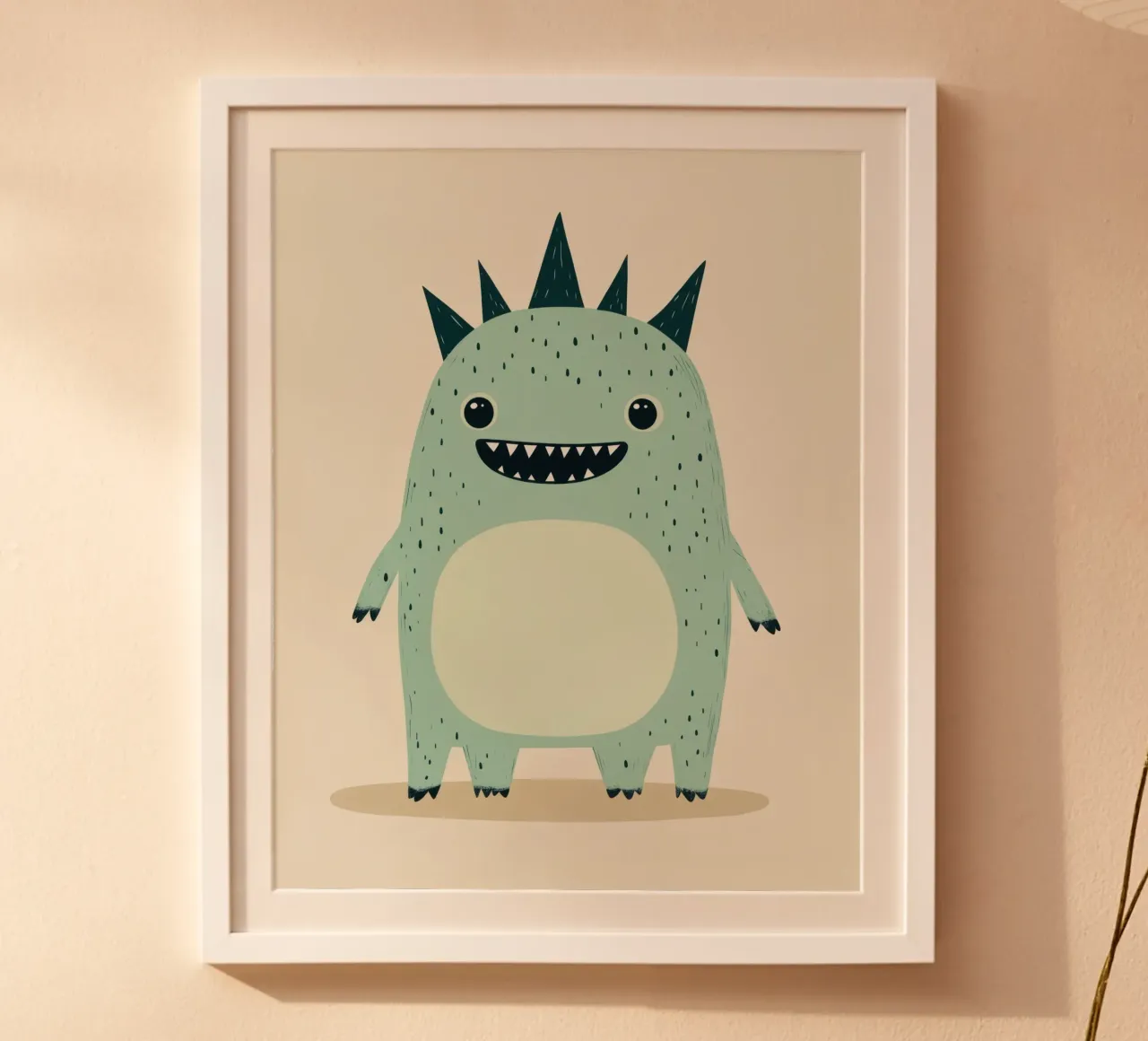 Mostro stravagante poster con telaio in plastica da Happy Littles