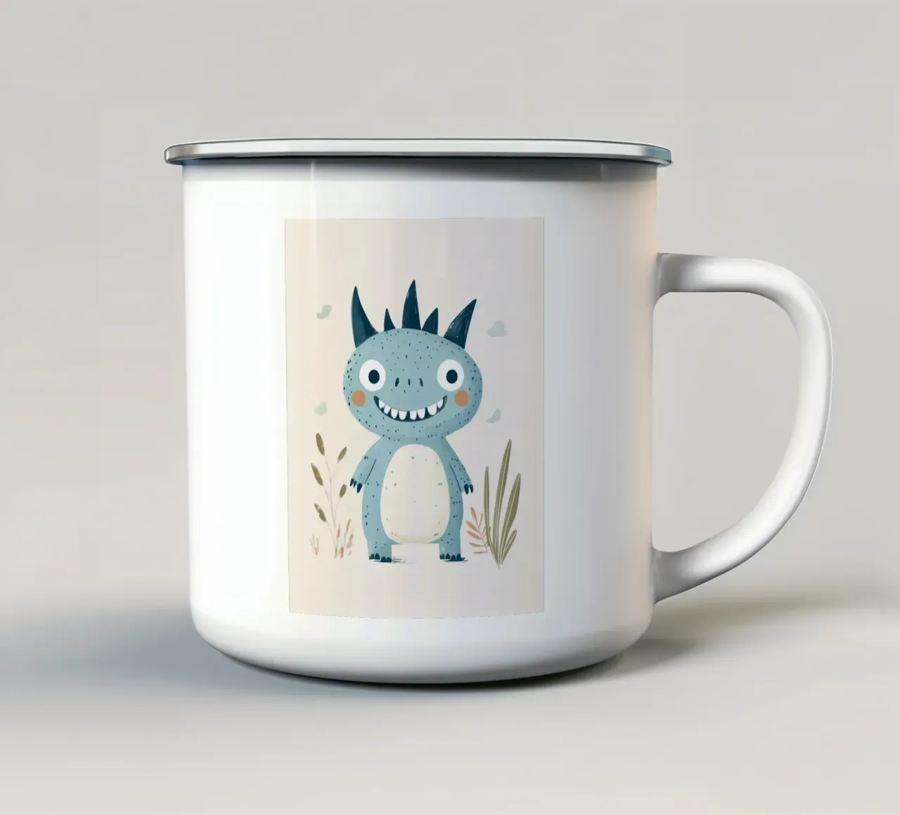 Mostro stravagante tazza in smalto da Happy Littles