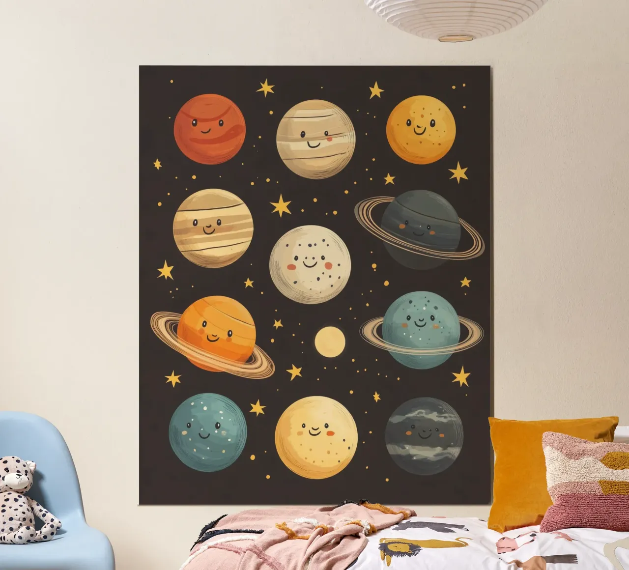 Pianeti stravaganti poster da Happy Littles