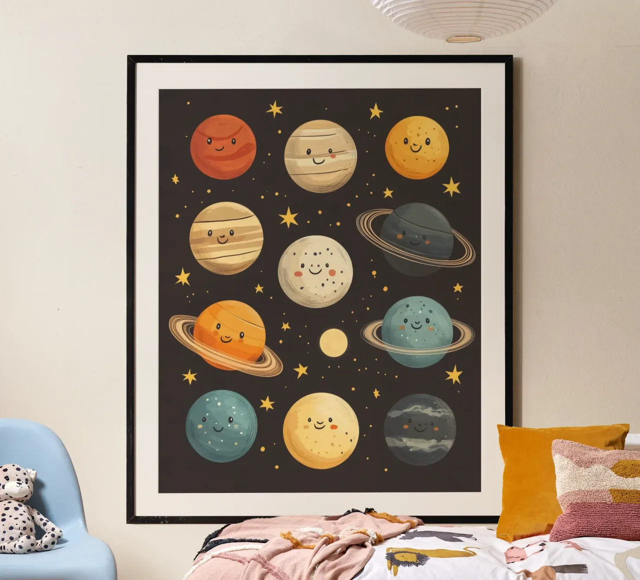Pianeti stravaganti poster da Happy Littles