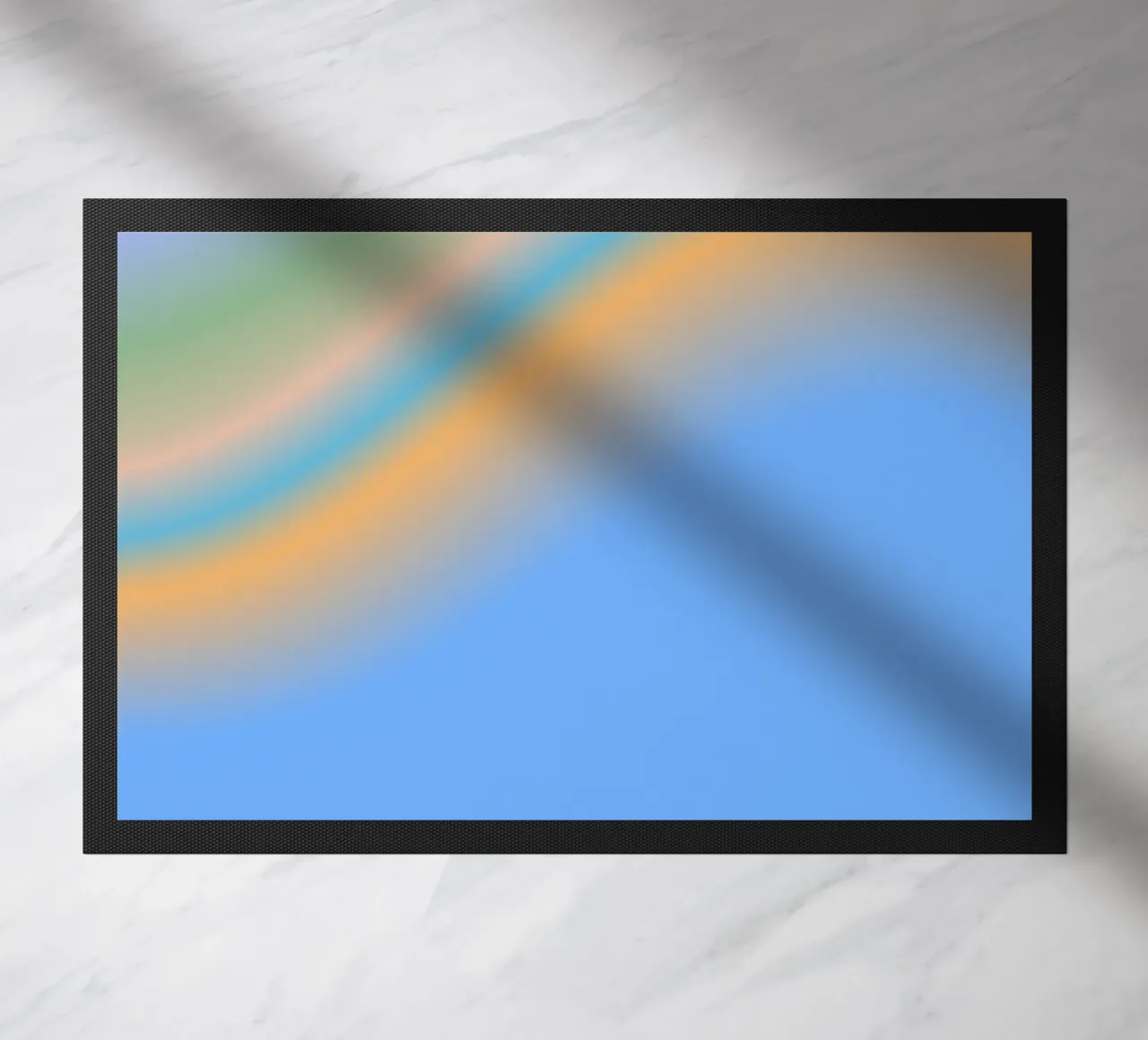 BALI OCEAN WAVES doormat by ÂME LIBRE STUDIO