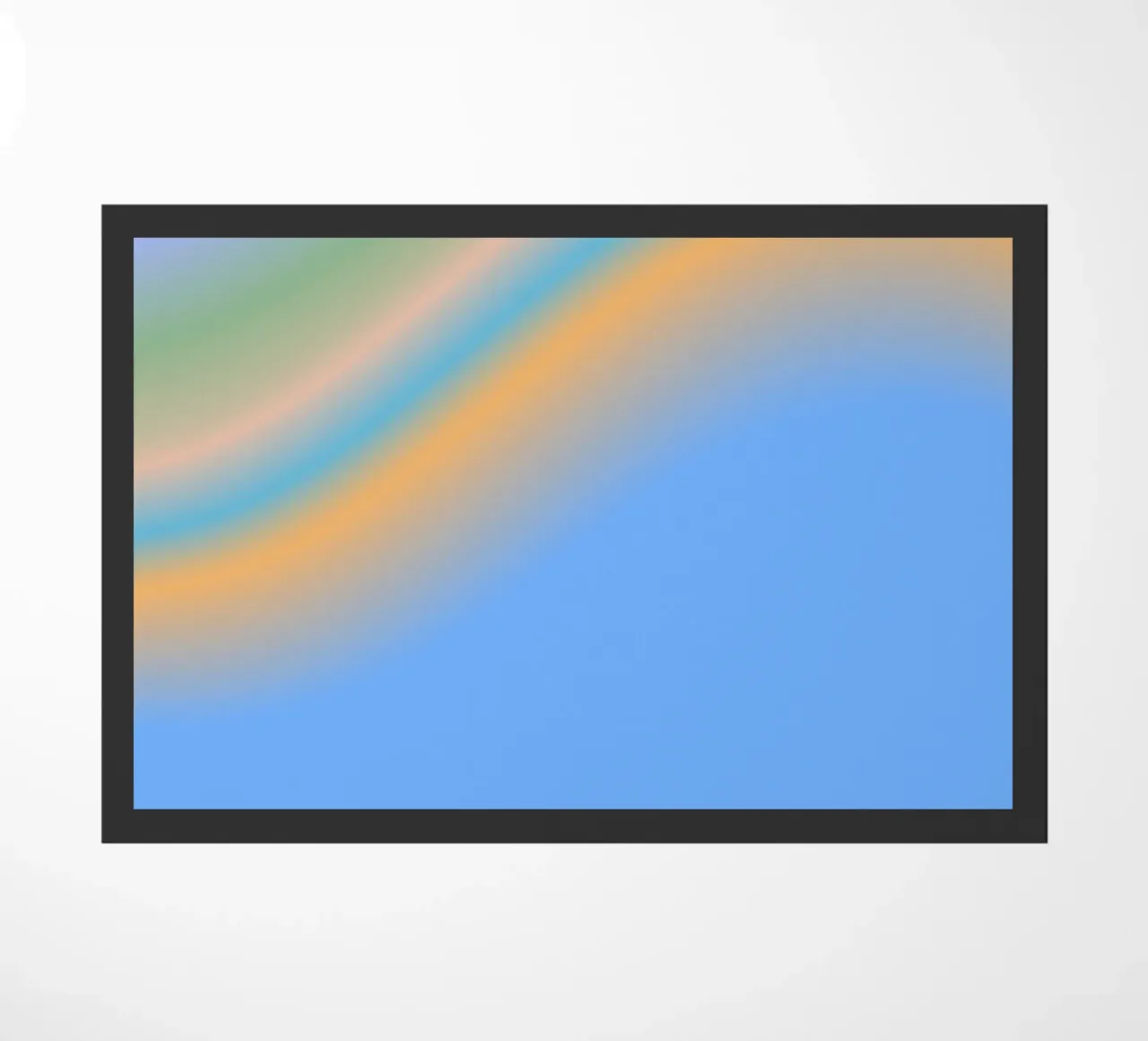 BALI OCEAN WAVES doormat by ÂME LIBRE STUDIO