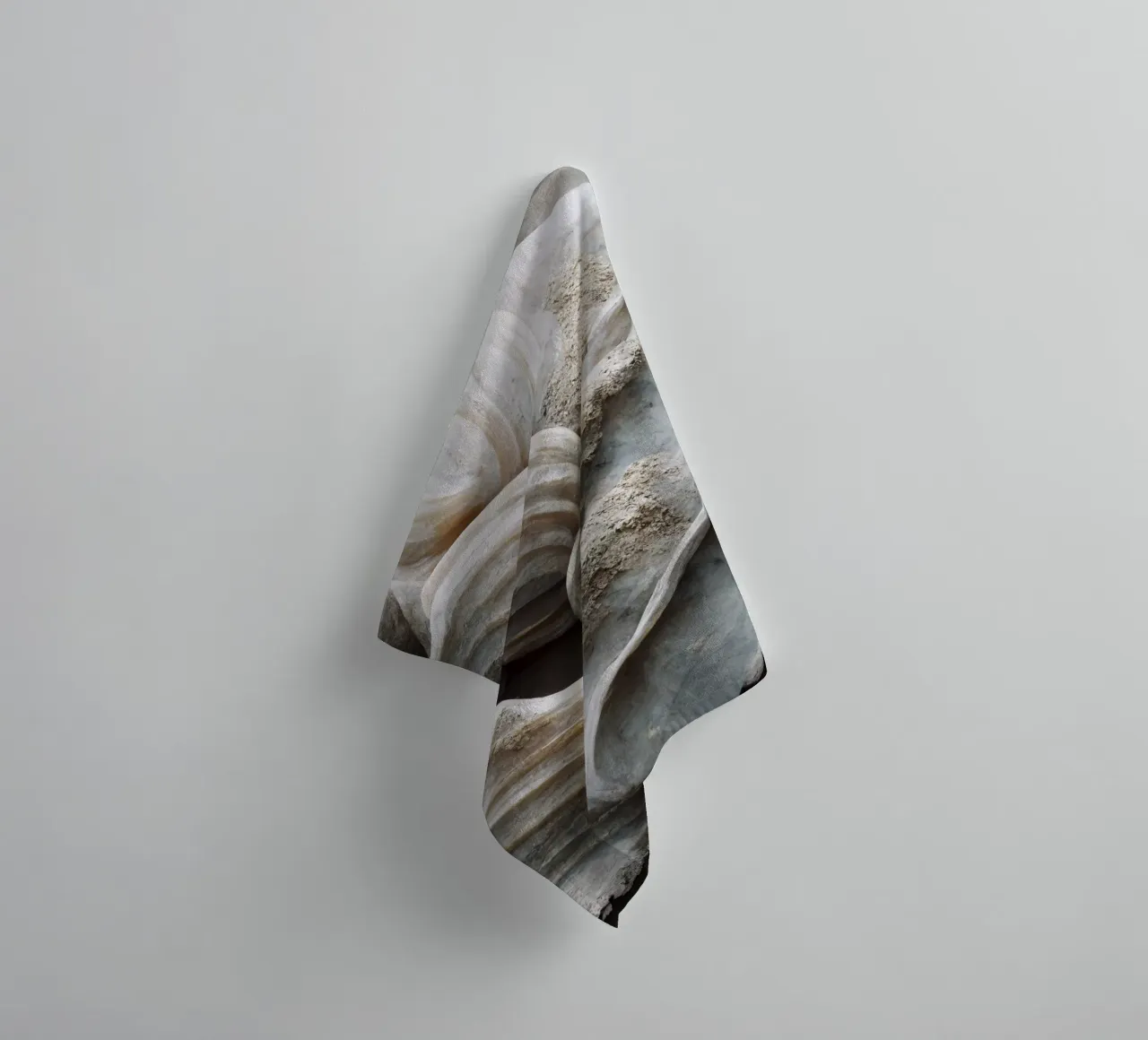 Sea Shells Detail No 2 asciugamano da bagno da treechild