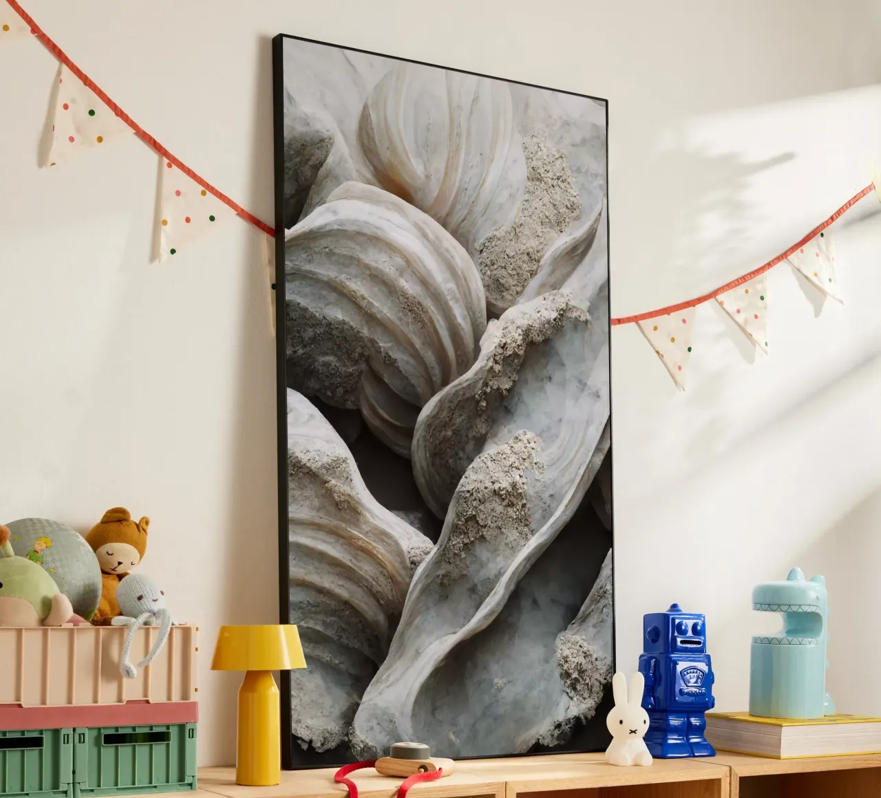 Sea Shells Detail No 2 alluminio dibond da treechild