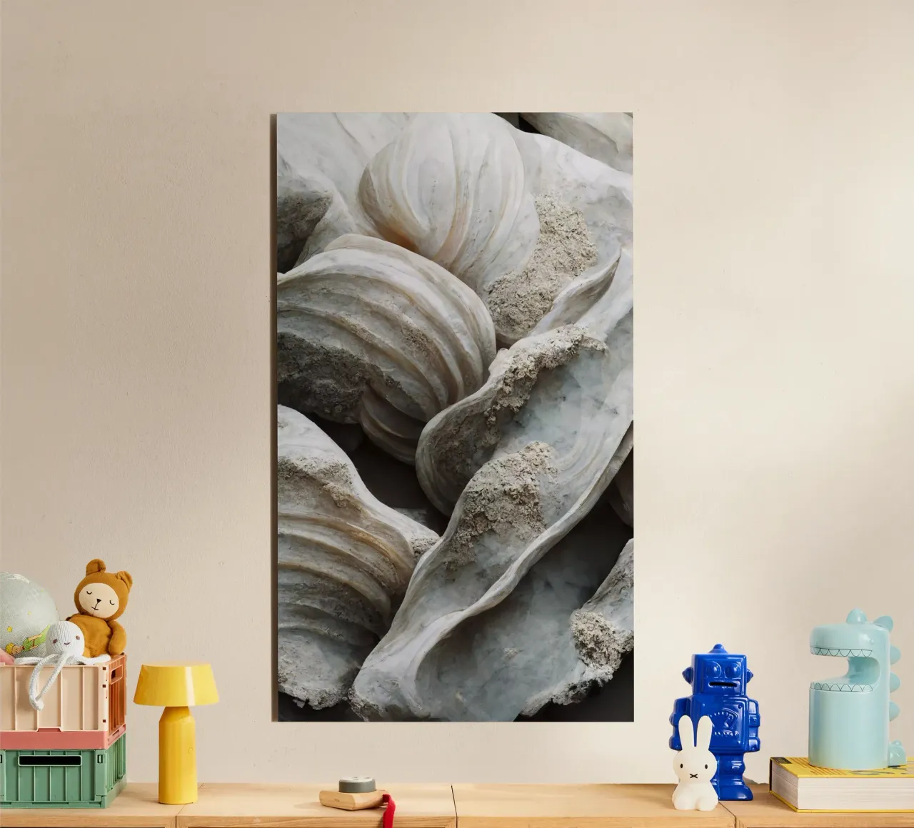 Sea Shells Detail No 2 alluminio dibond da treechild