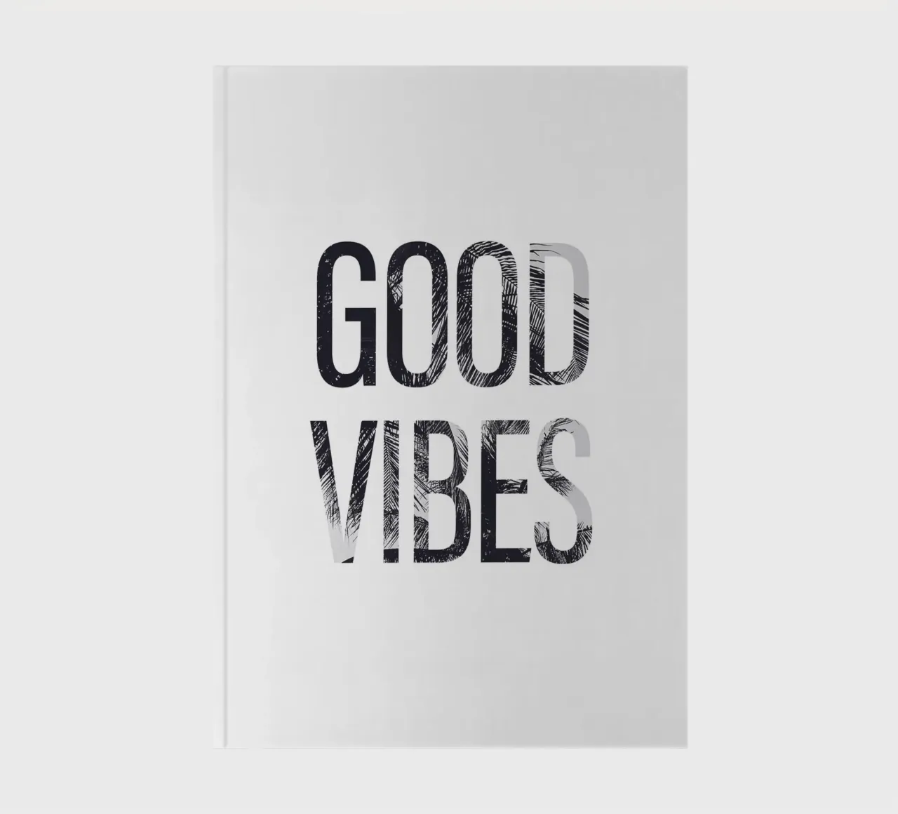 Good Vibes - Tipografia con un tocco tropicale diario da Whole©