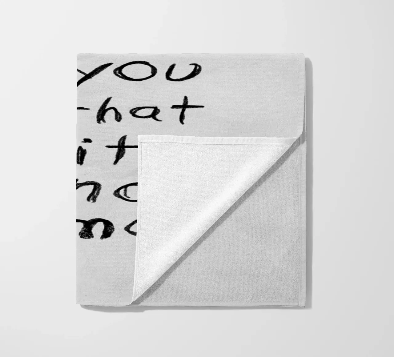 Fuck List Strandtuch von Jonas Loose