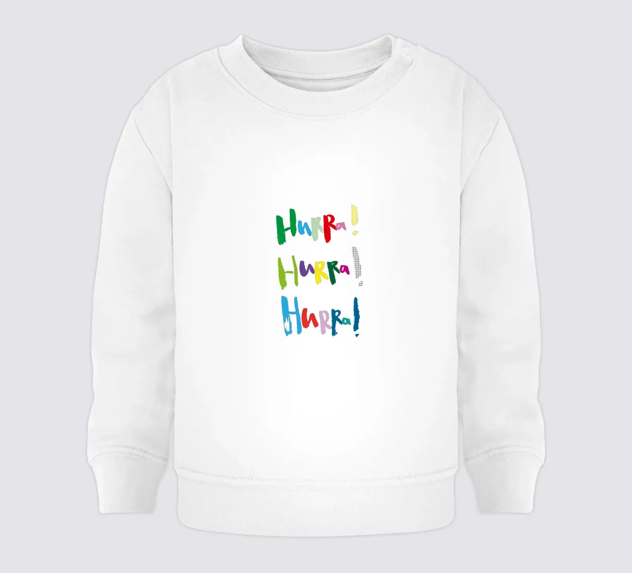Hurra x3 felpa neonato da Brushmeetspaper