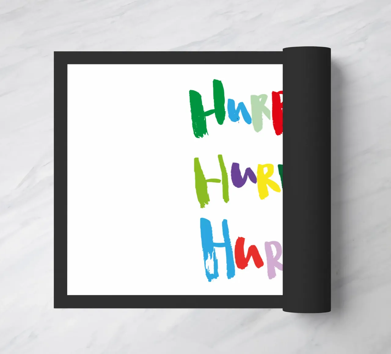 Hurra x3 zerbino da Brushmeetspaper