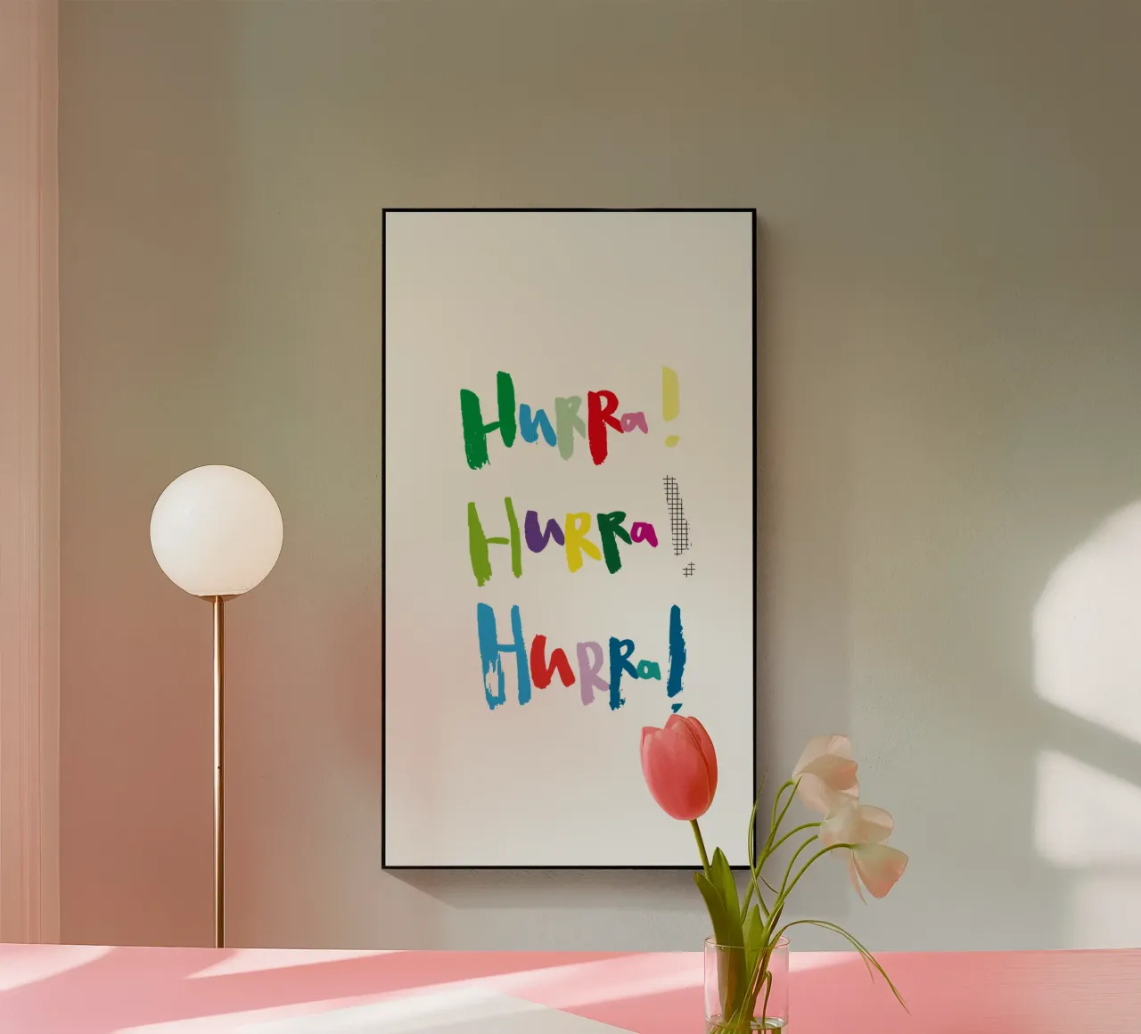 Hurra x3 plexiglass da Brushmeetspaper