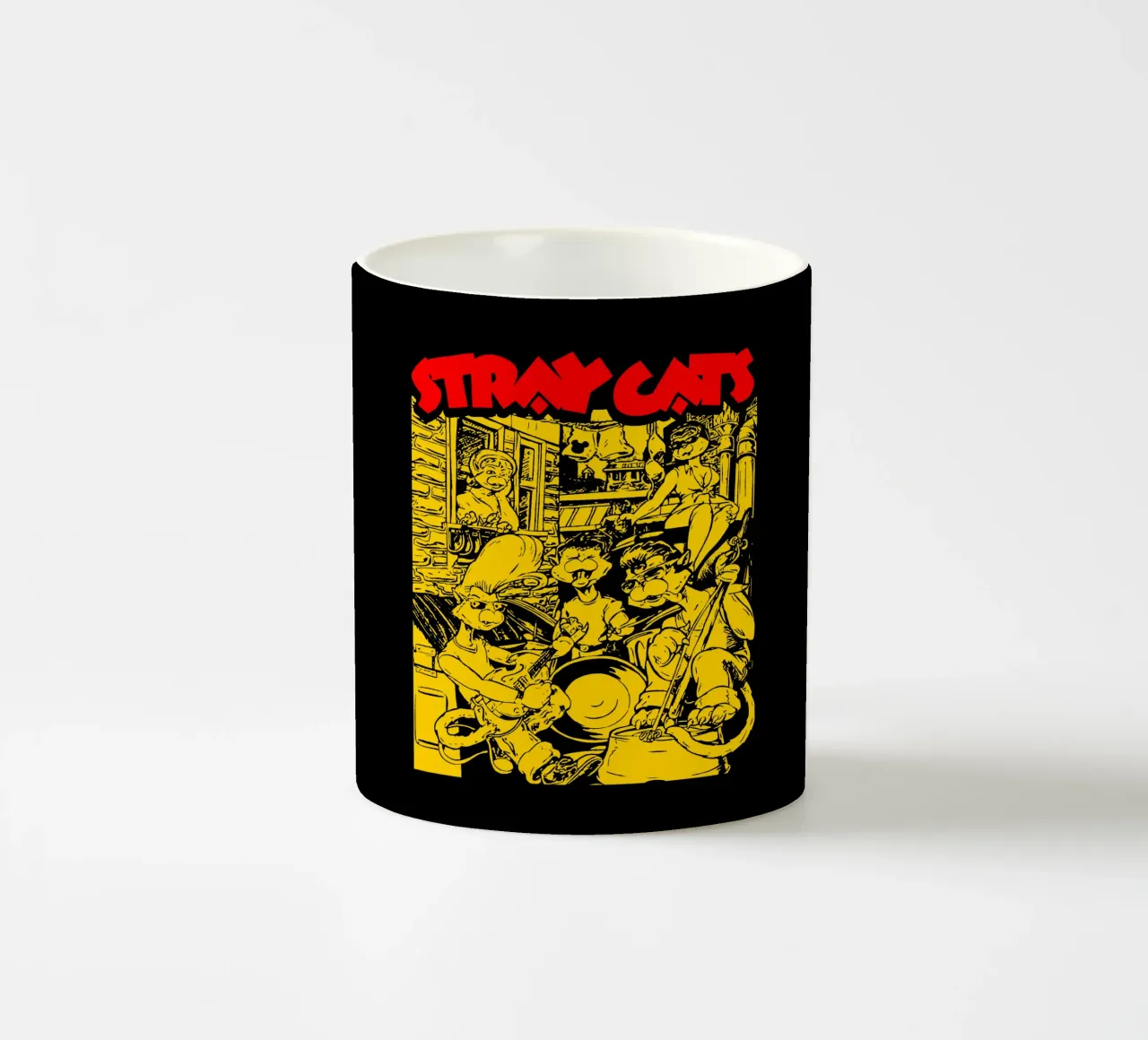 Brian Setzer Gatti randagi tazza in ceramica da igoshartwrks