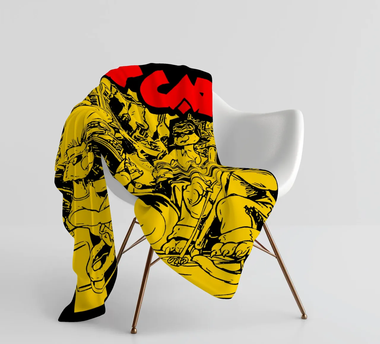 Brian Setzer Gatti randagi coperta in pile da igoshartwrks