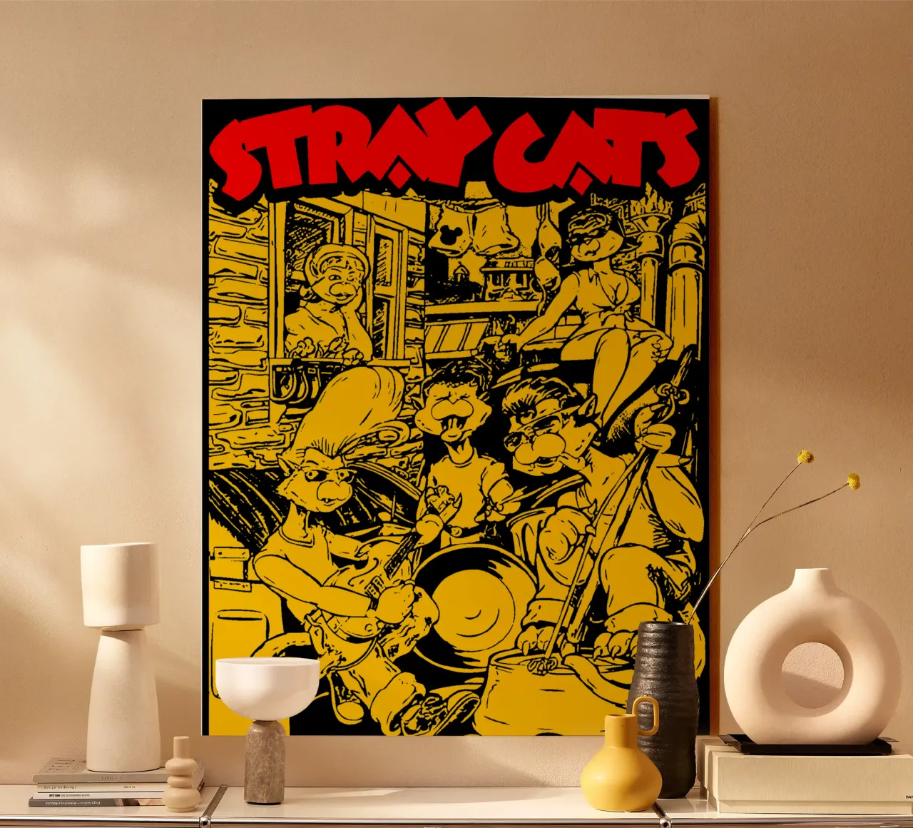 Brian Setzer Gatti randagi plexiglass da igoshartwrks