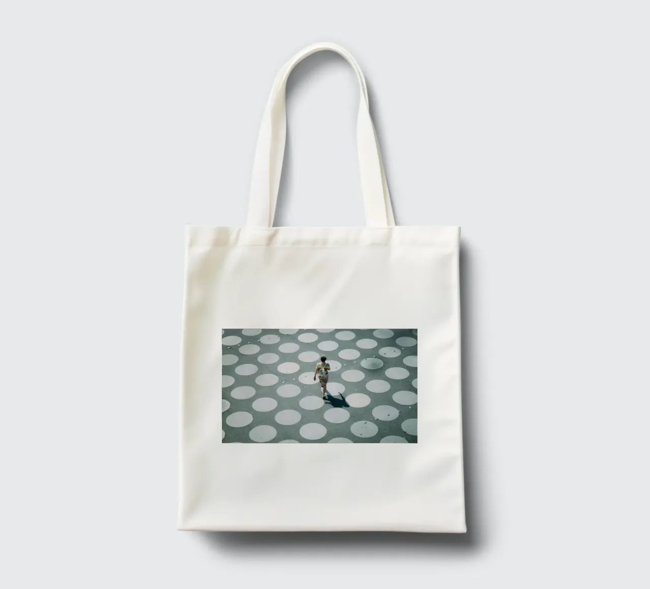 Dots borsa in juta da Thilo Grøsch